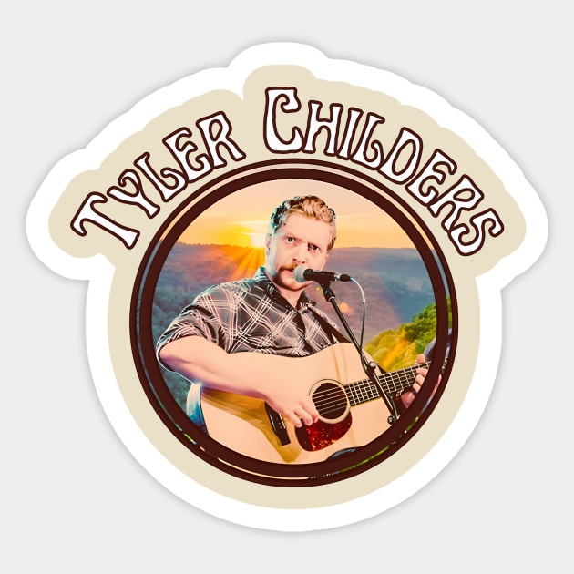 Tyler guitar Sticker by Zackstrom Studio